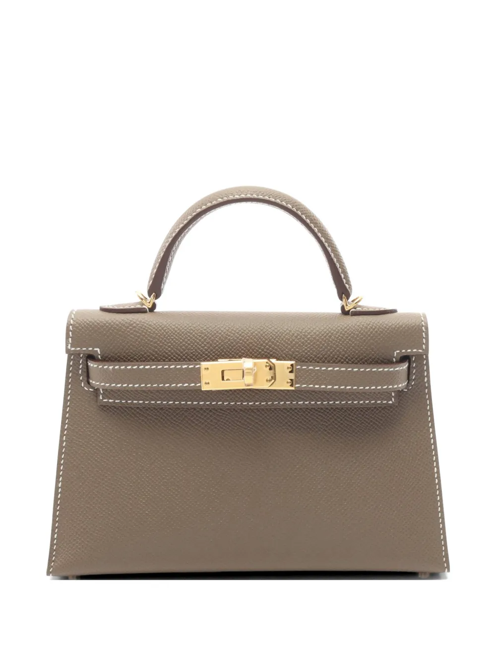 Hermès Pre-owned 2026 Mini Kelly II Etoupe Shoulder Bag | Brown |