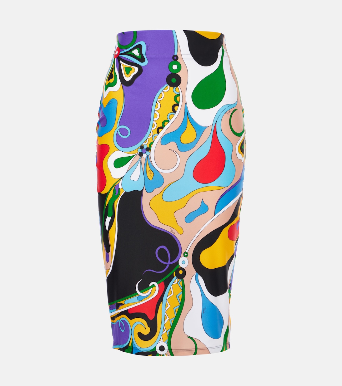 Orchidee Pencil Skirt Multicoloured