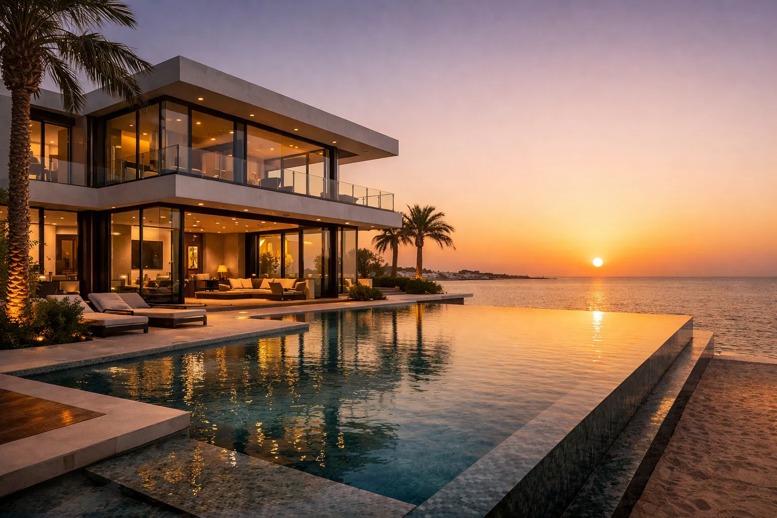 Beachfront Villa Abu Dhabi Saadiyat Island