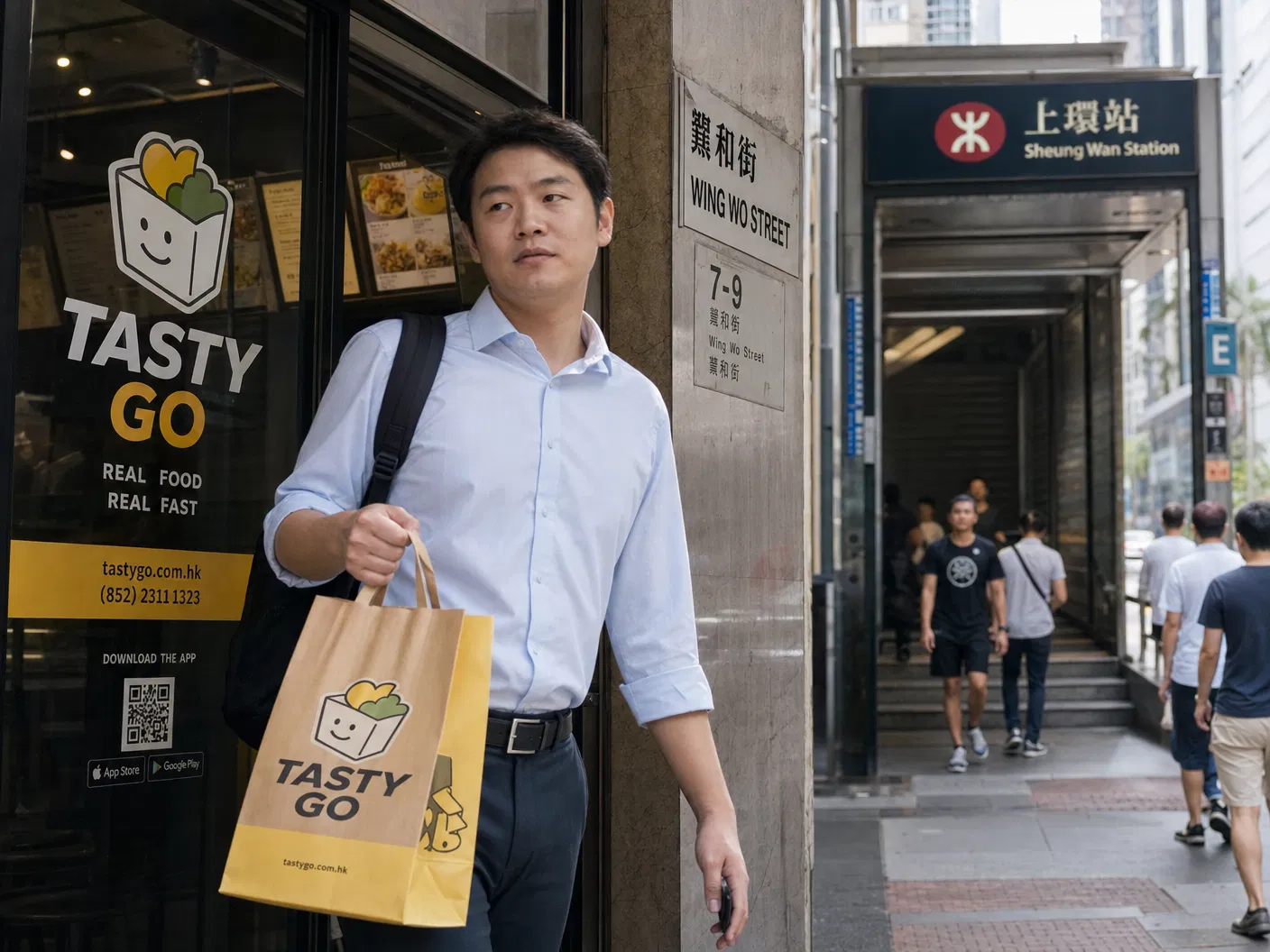 上環外賣自取攻略 港鐵上環站附近外賣 上環永和街餐廳
