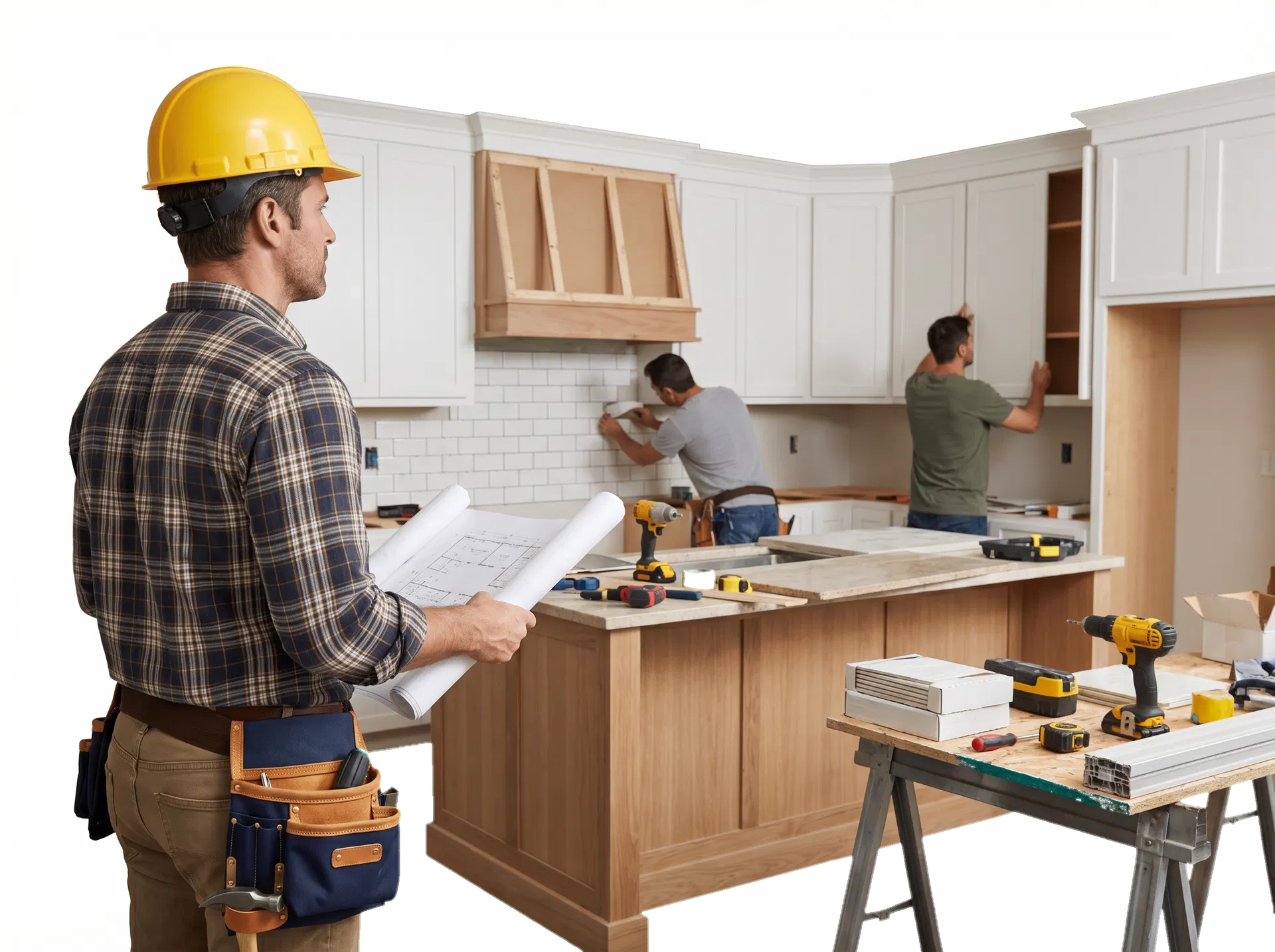 Renovation details and craftsmanship