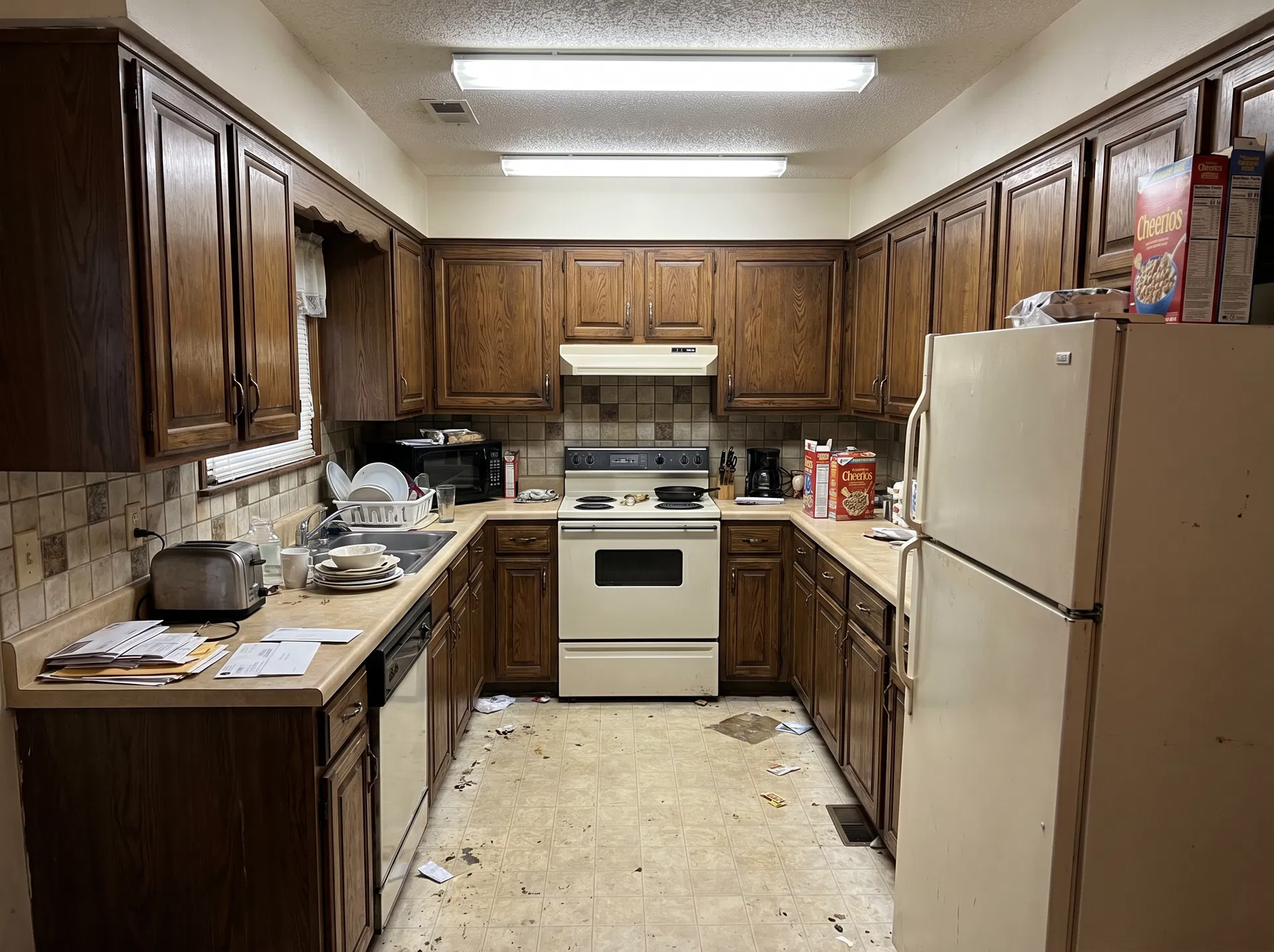 Before kitchen remodel