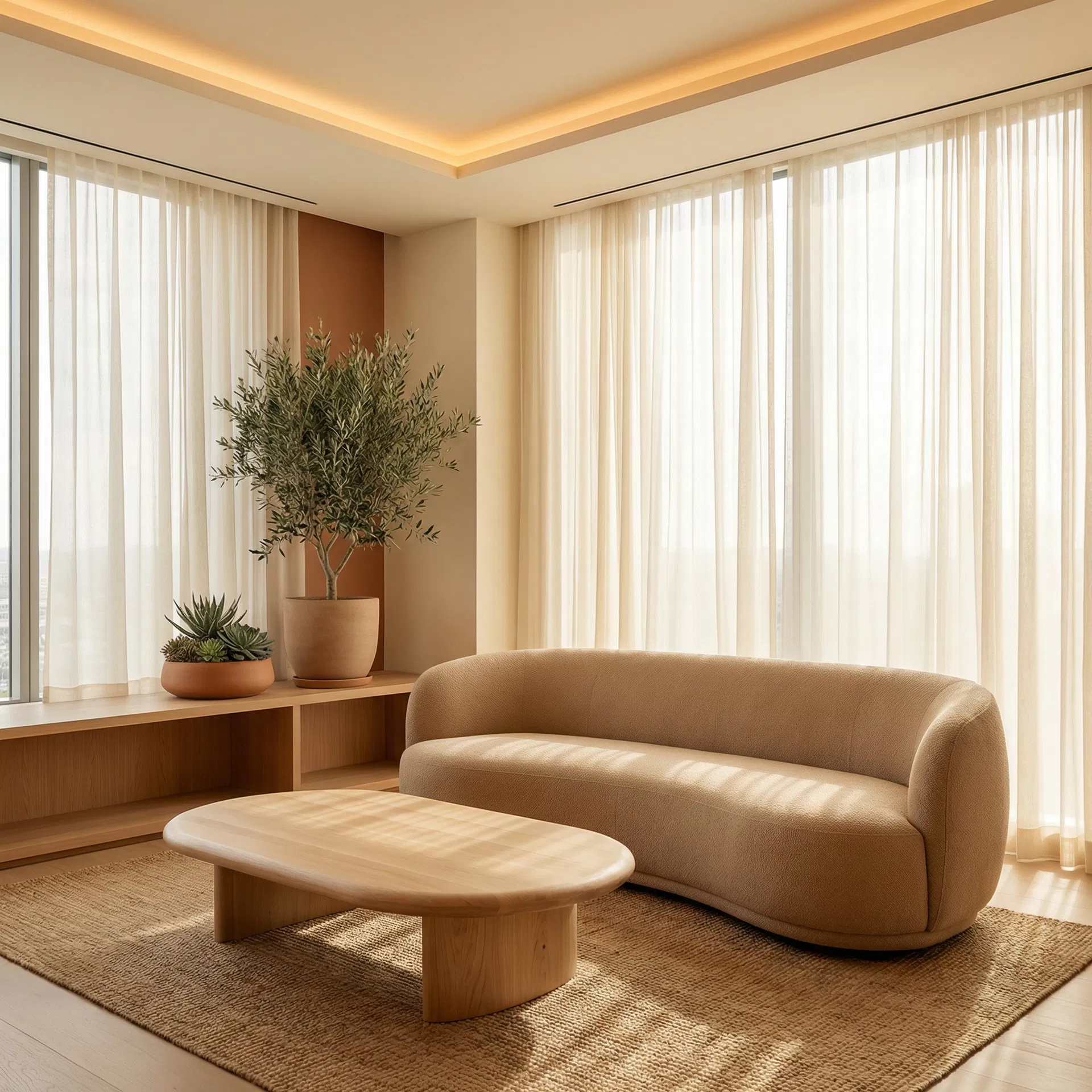 Ambiente de bem-estar e equilíbrio para empresários