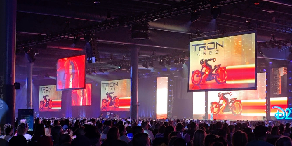 Destination D23 2025 Recap at Coronado Springs: Castle Makeover, TRON Overlay & Studio Reveals.