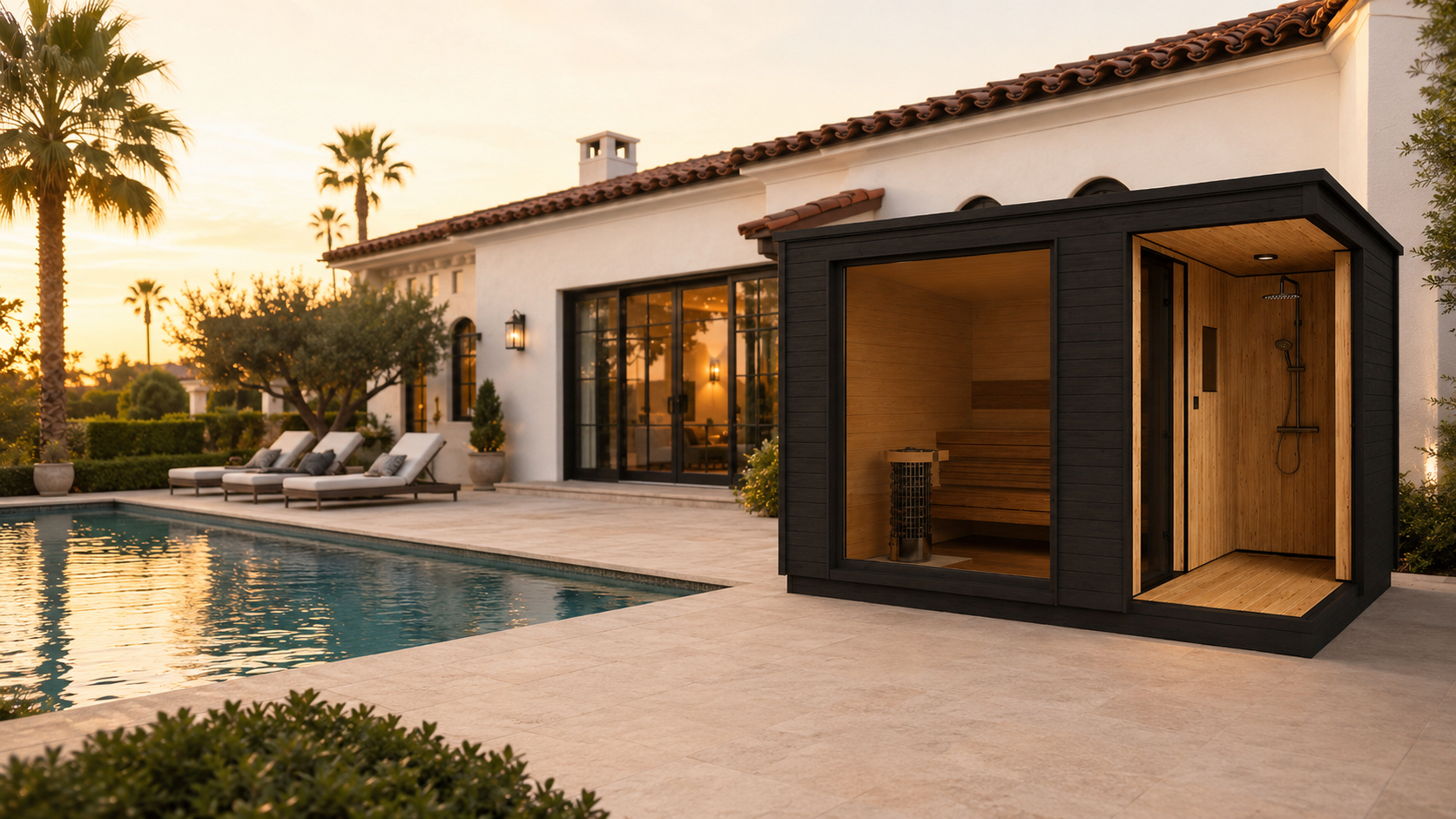 Alpen residential sauna model