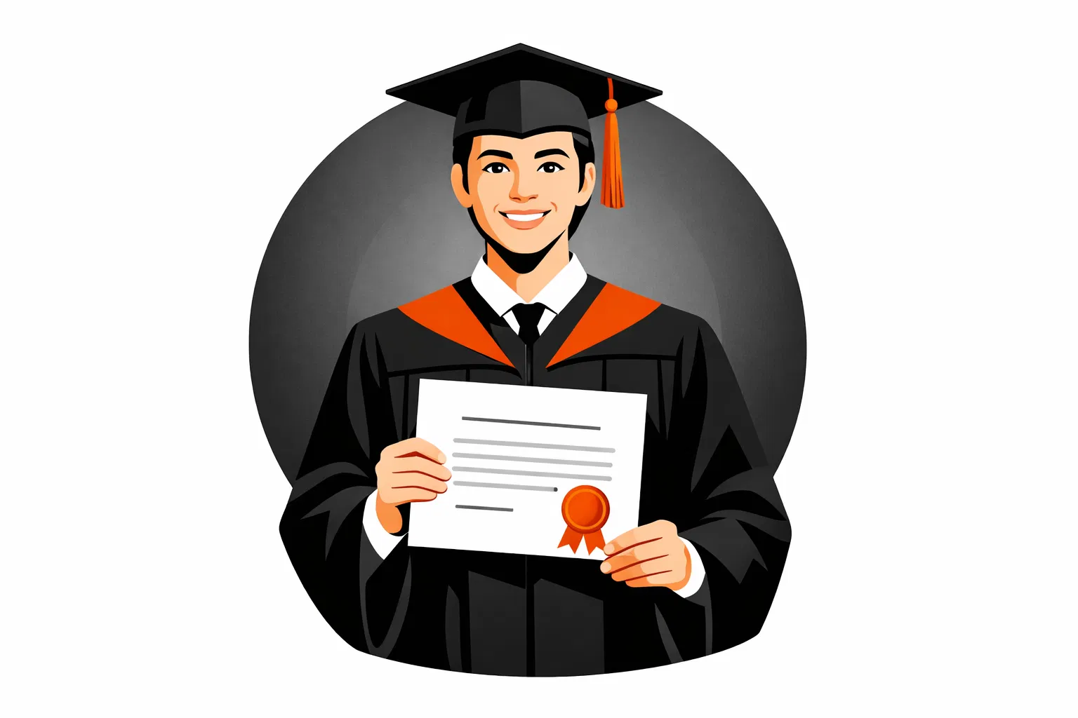 Formando com diploma