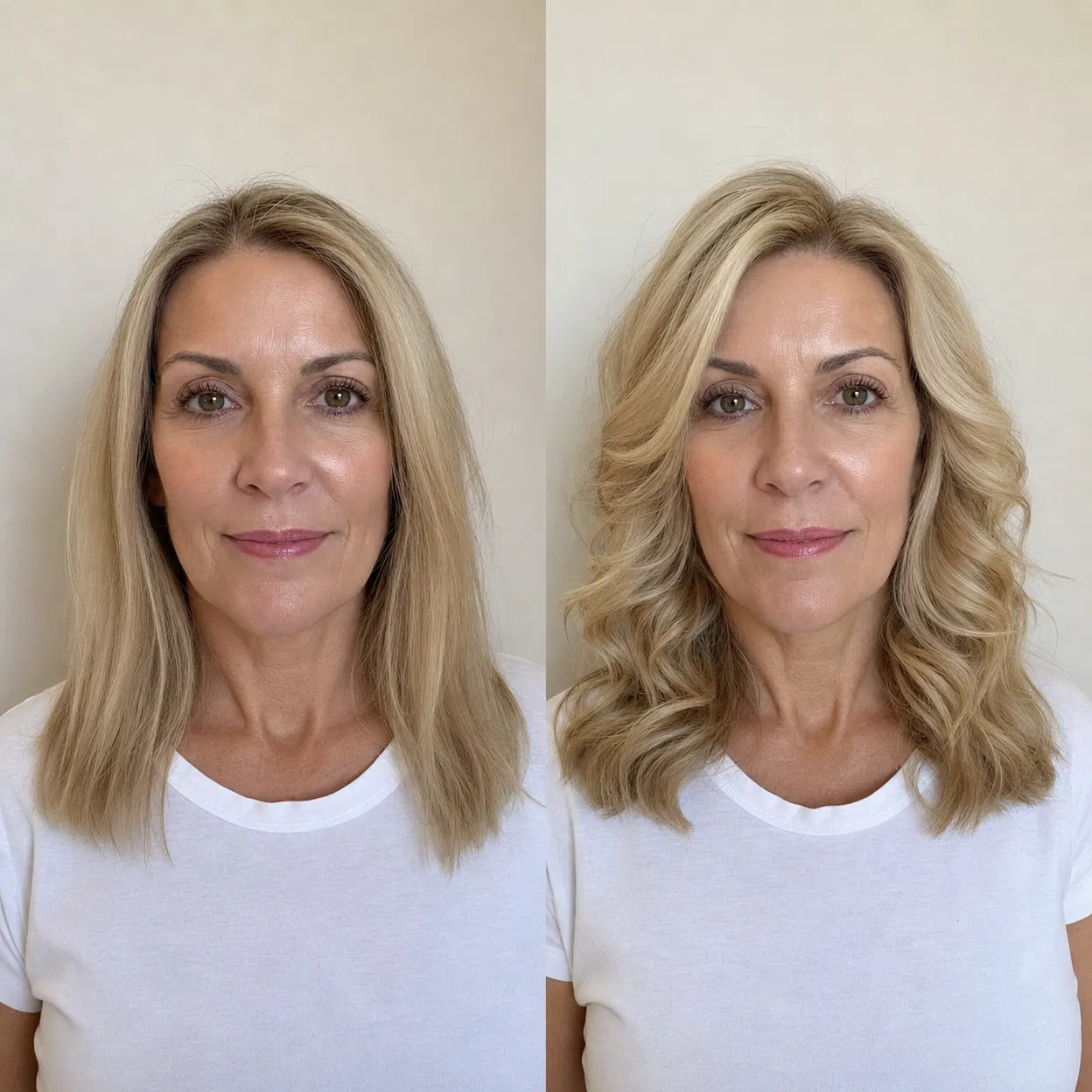 Before and after — customer 1