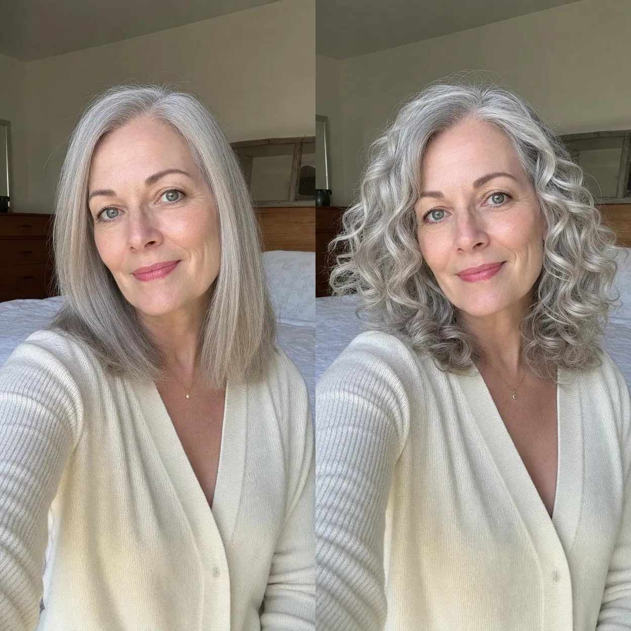 Before and after — customer 5