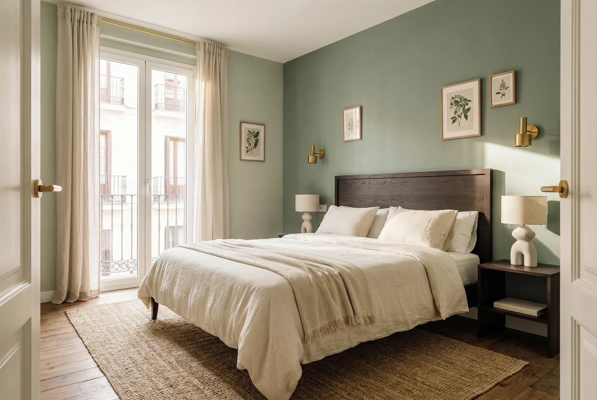Dormitorio con diseño cálido Urban Nook