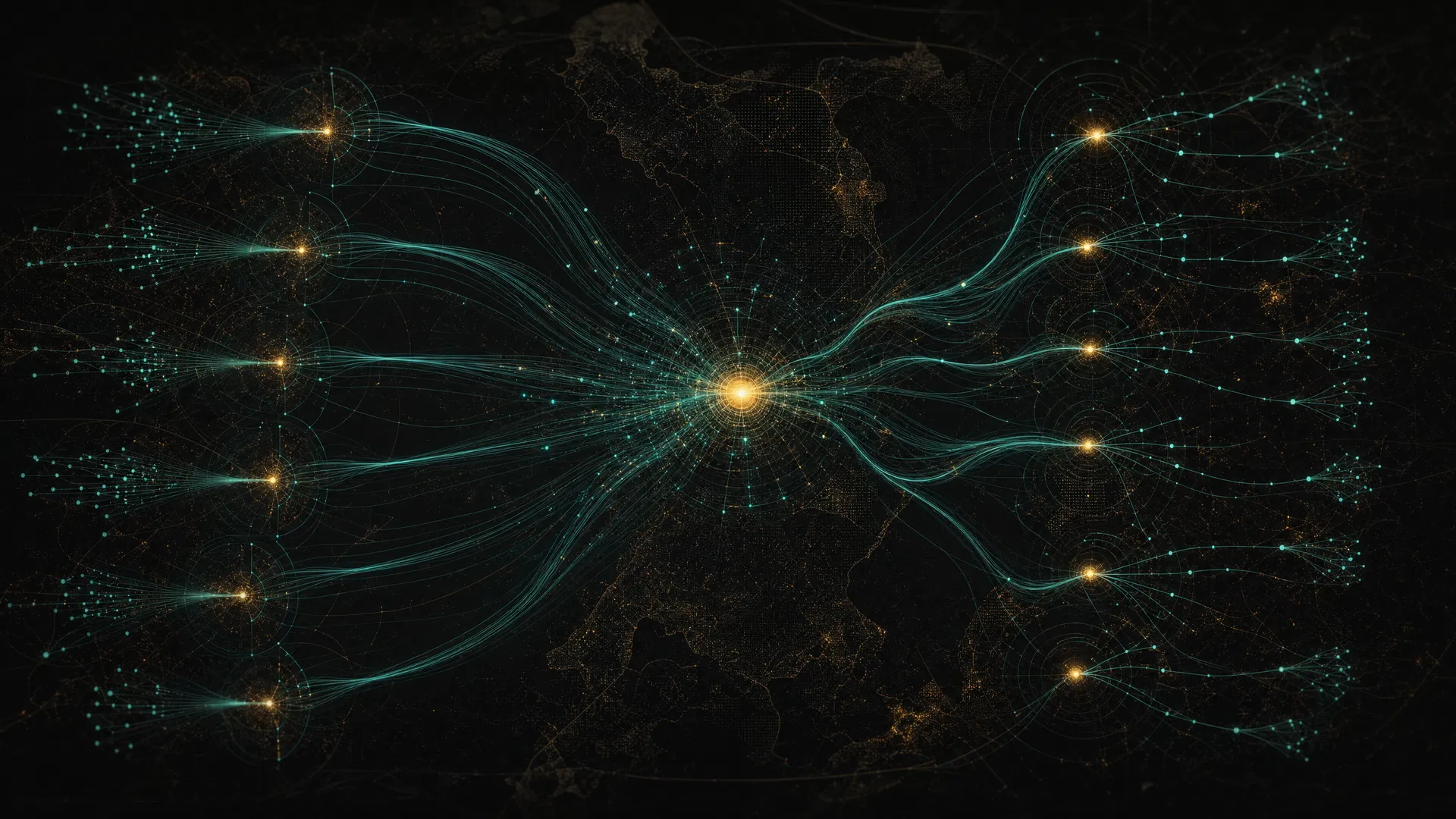 Data synthesis network visualization