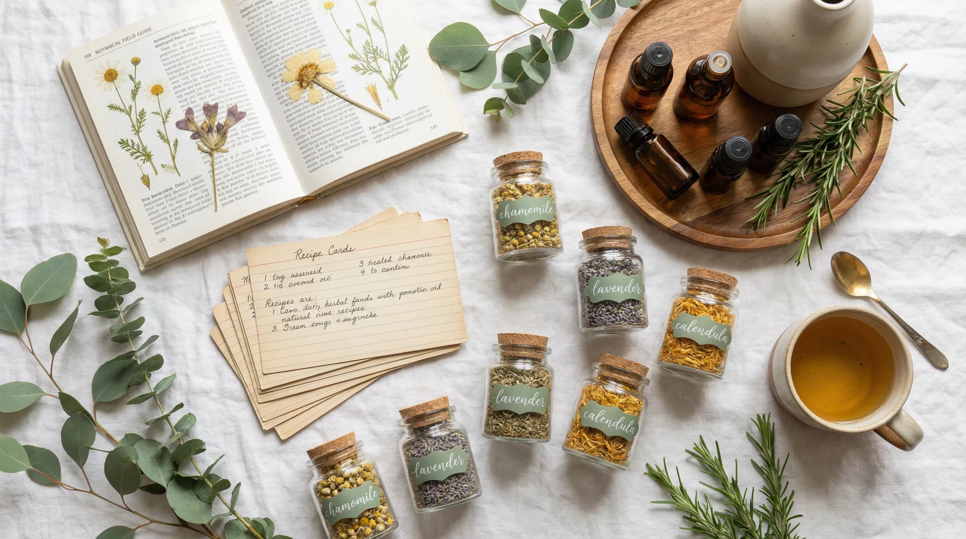 Herbal resource library