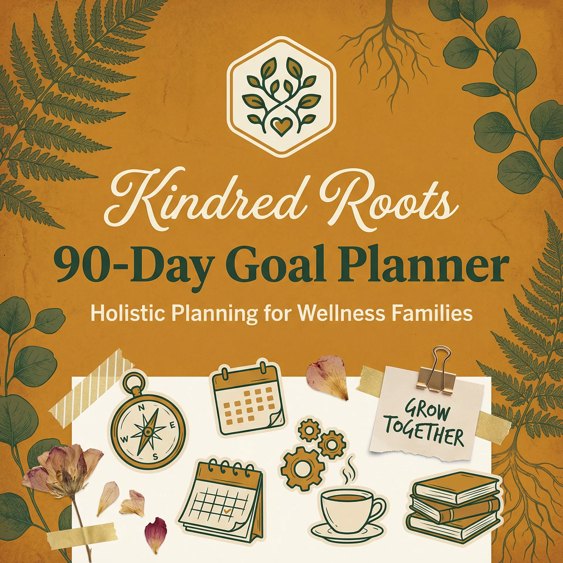 Kindred Roots 90-Day Goal Planner