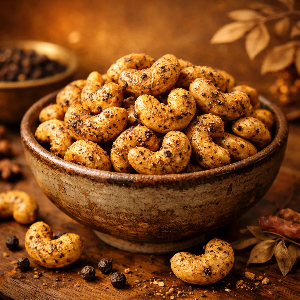Malabar Pepper Cashews