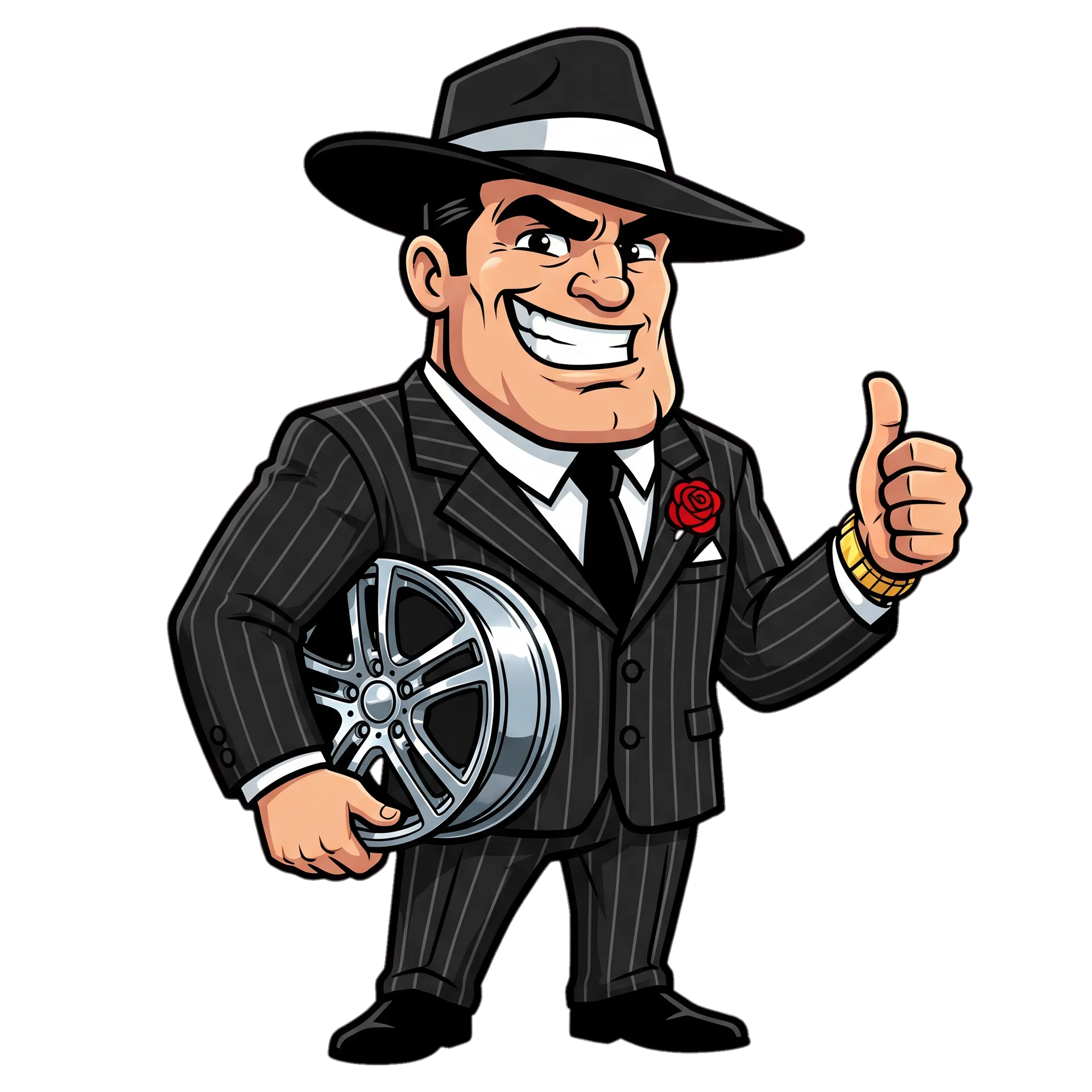 The Rim Cartel Mascot