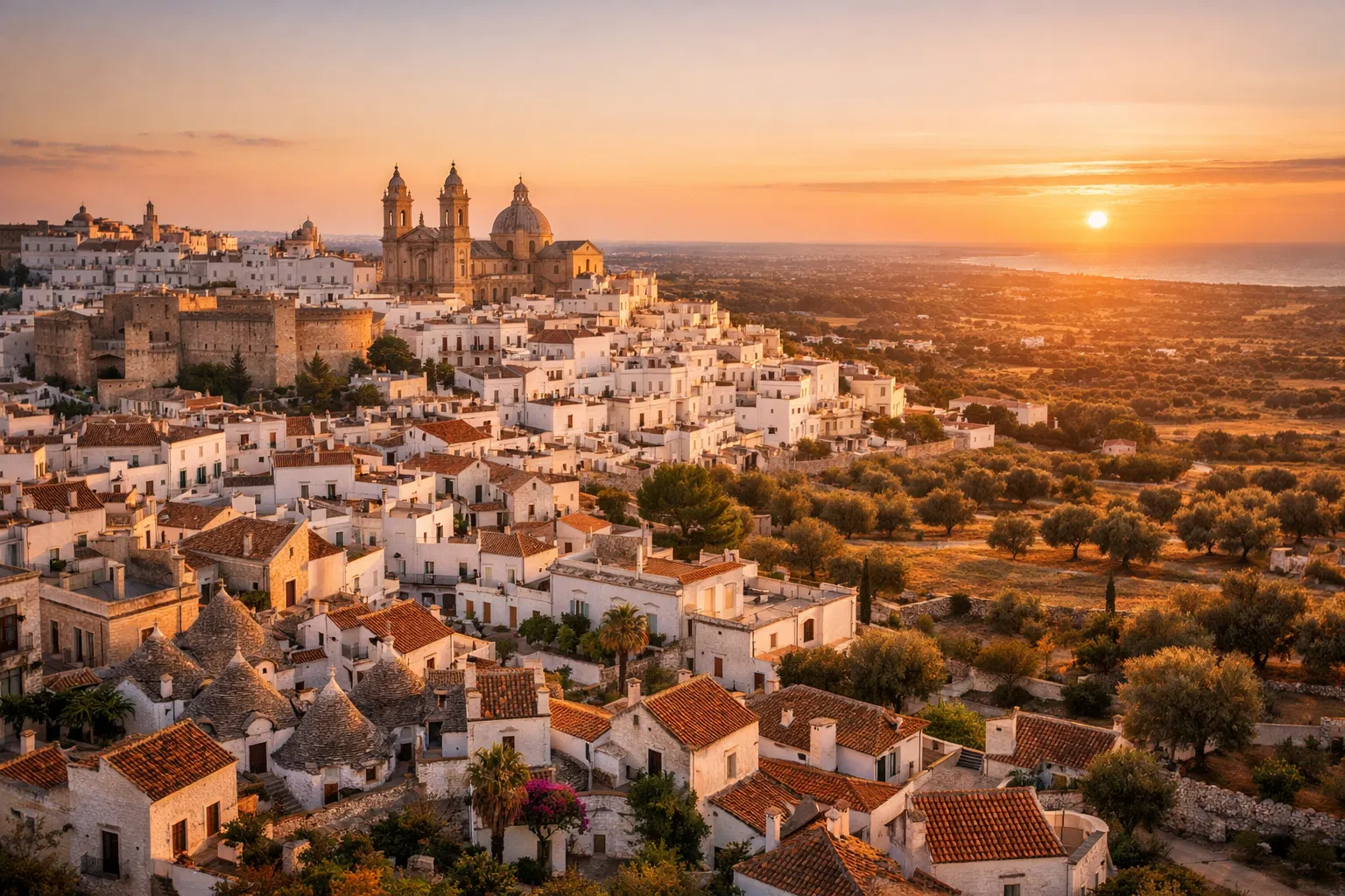 Puglia — territorio di Valenzano e Bari