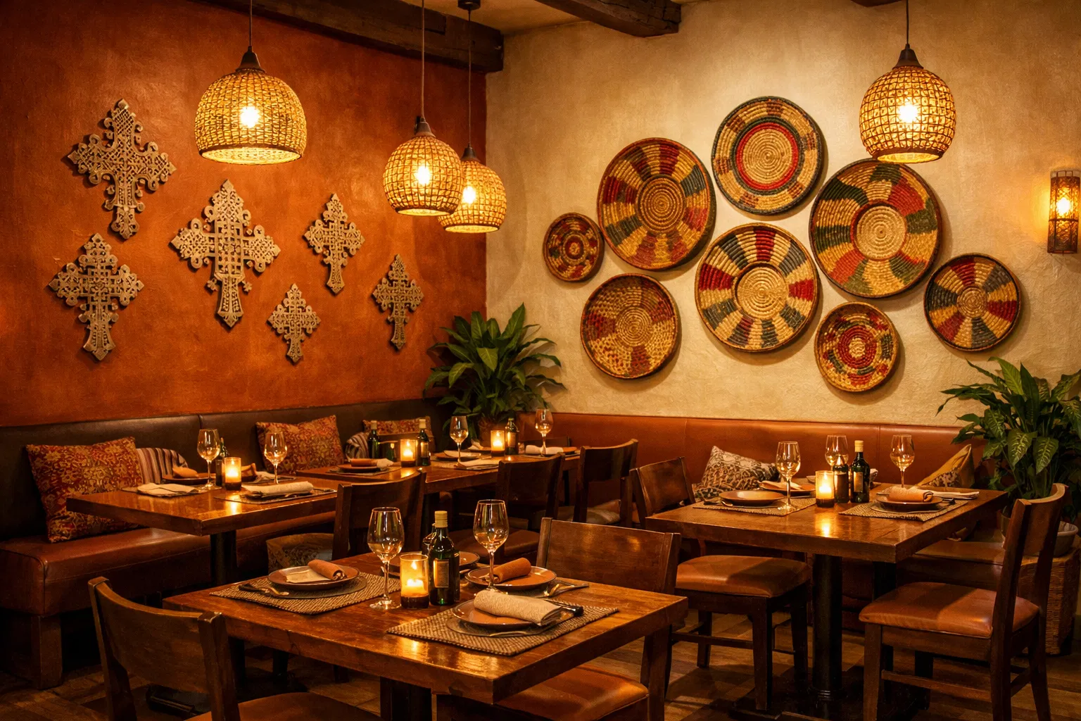 Alpha Bar & Restaurant interior