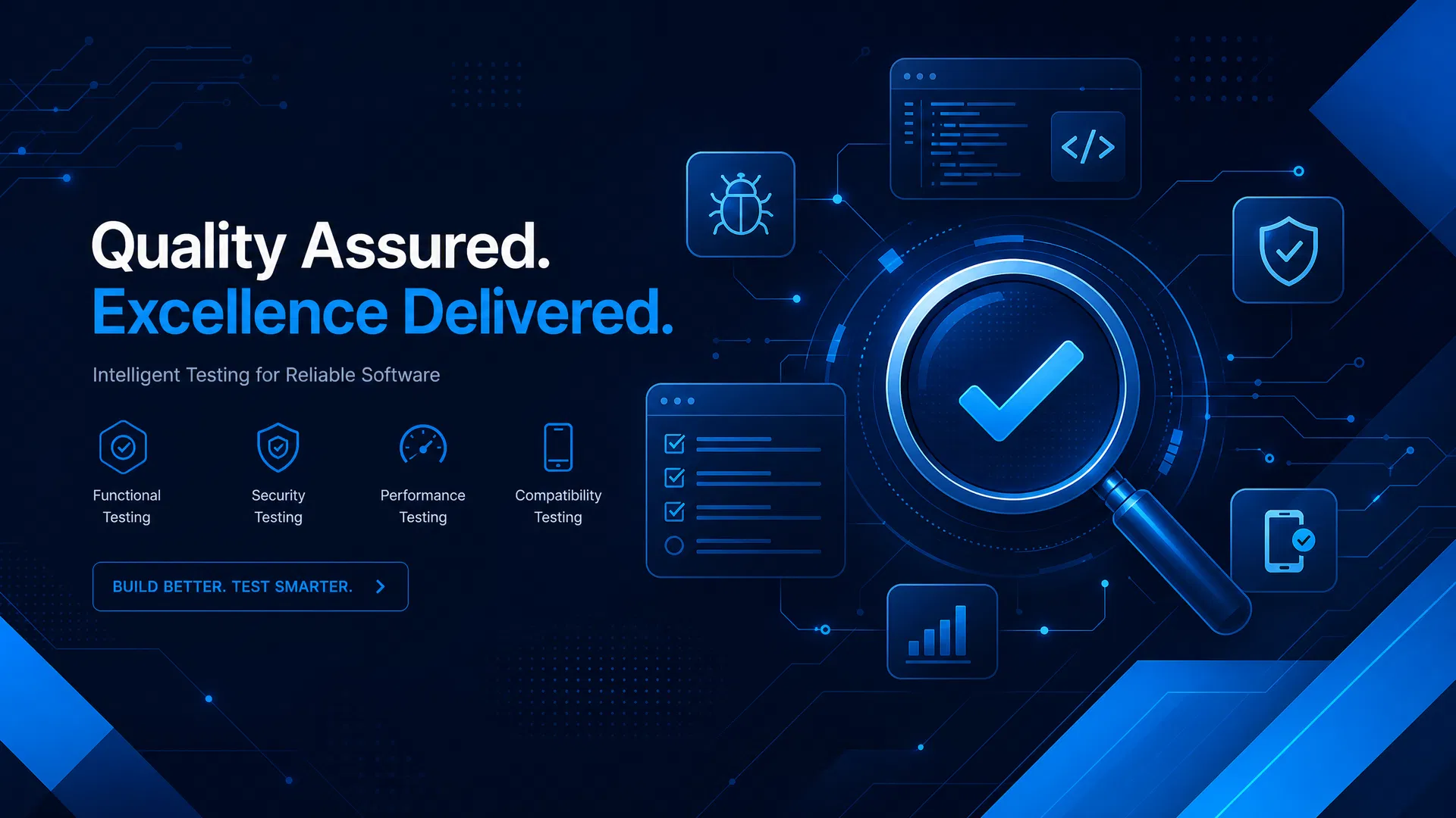 QA Testing Illustration