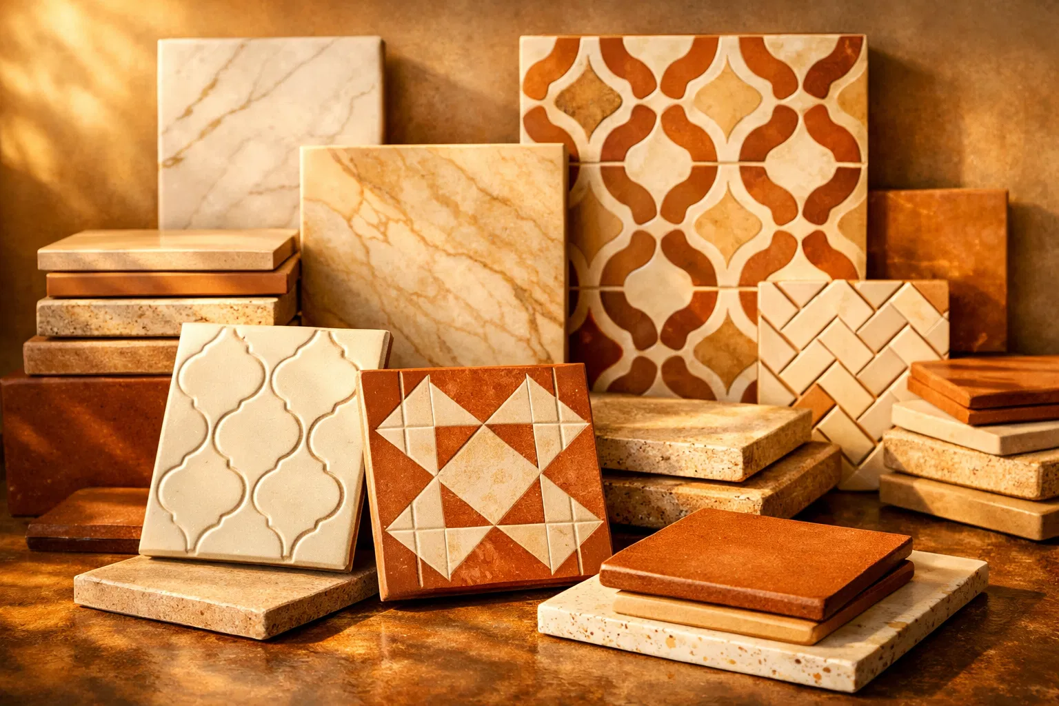Premium tiles showcase