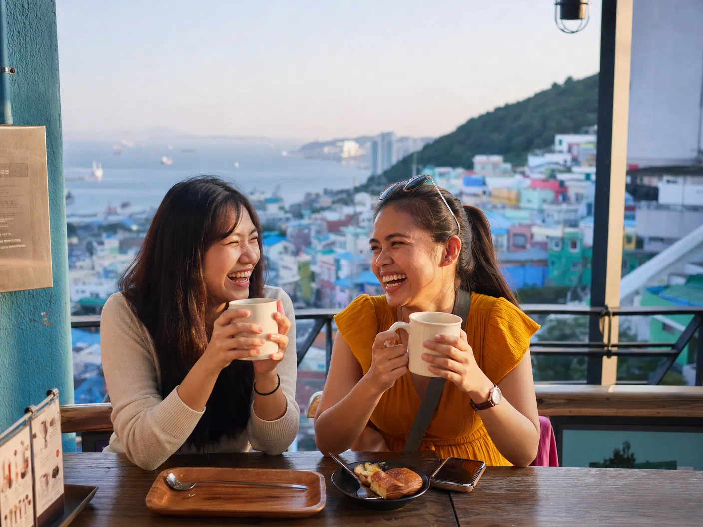 Ocean Cafe · Gamcheon View