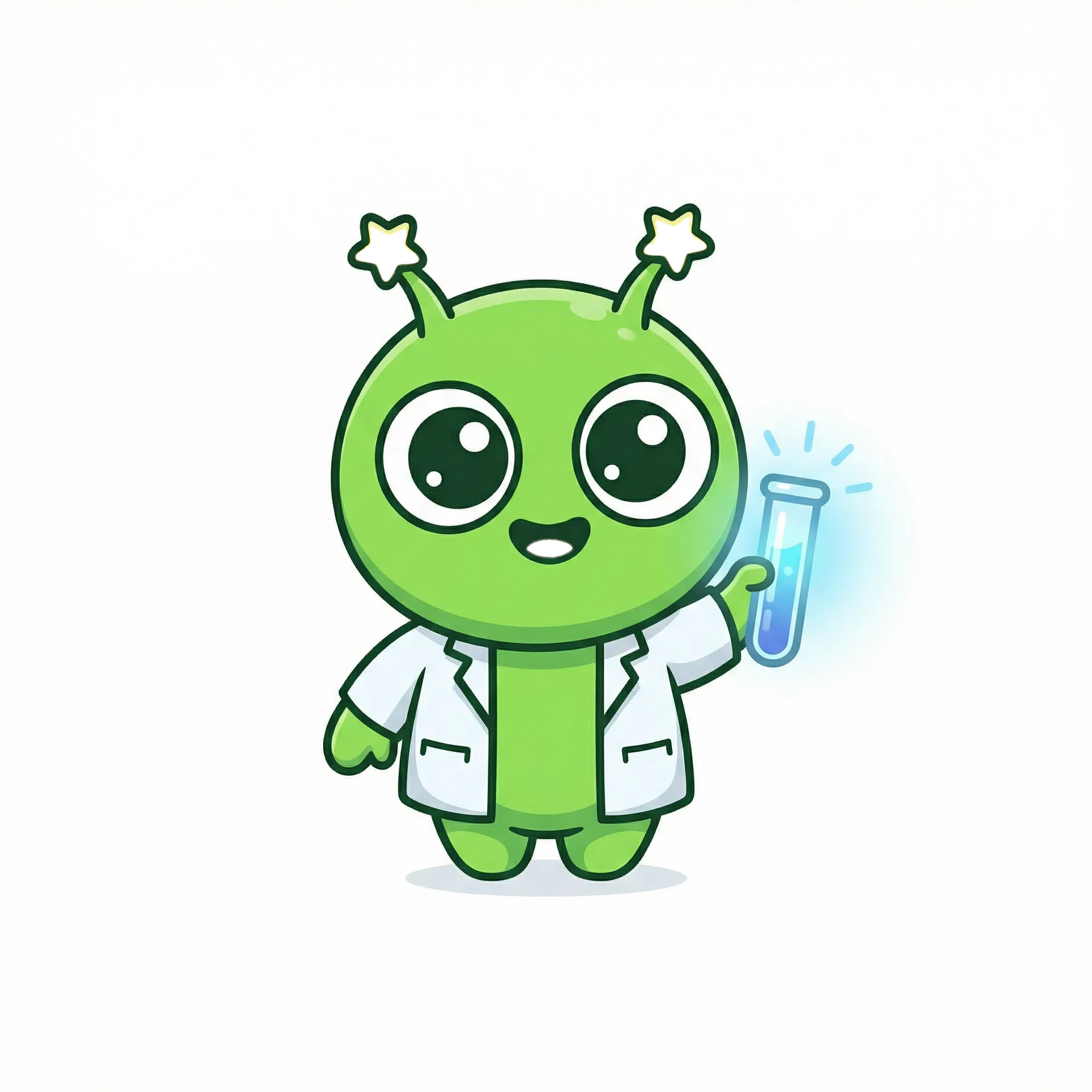 Mascota alienígena científica