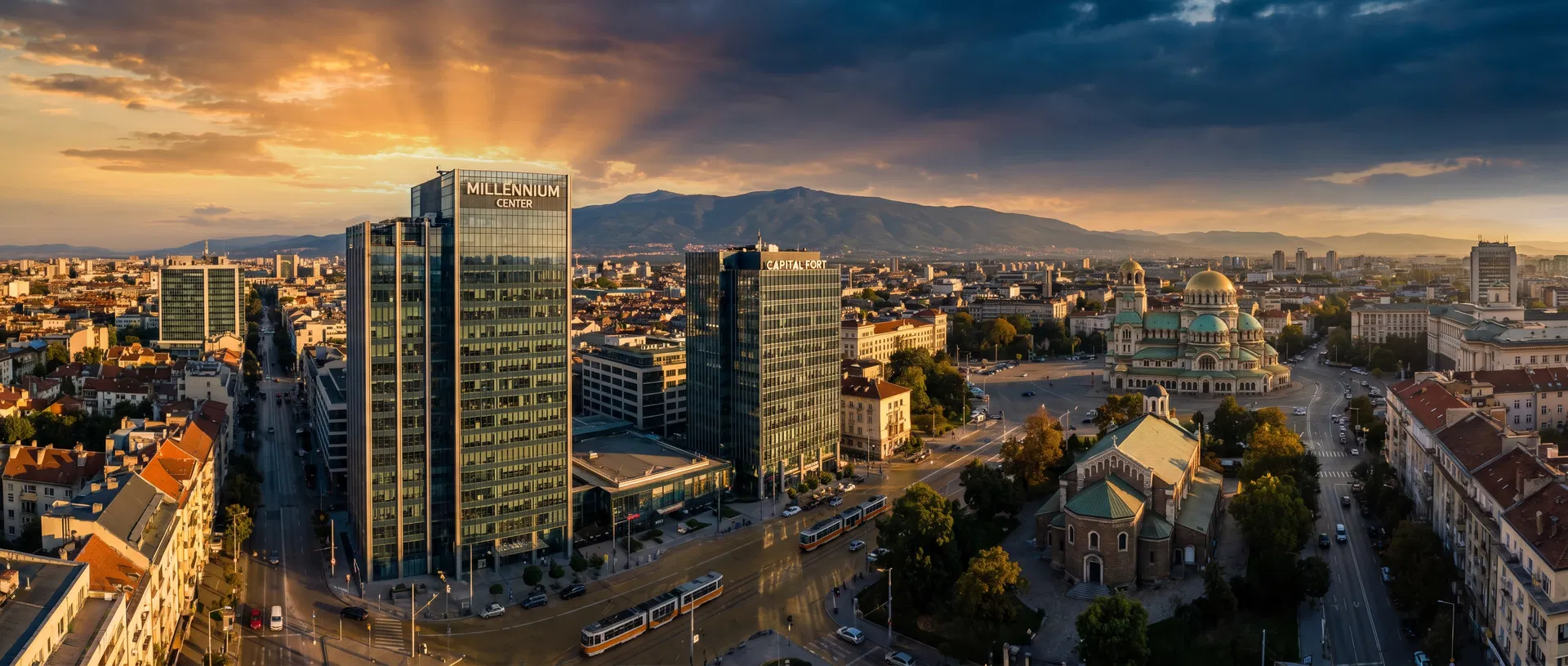Sofia cityscape