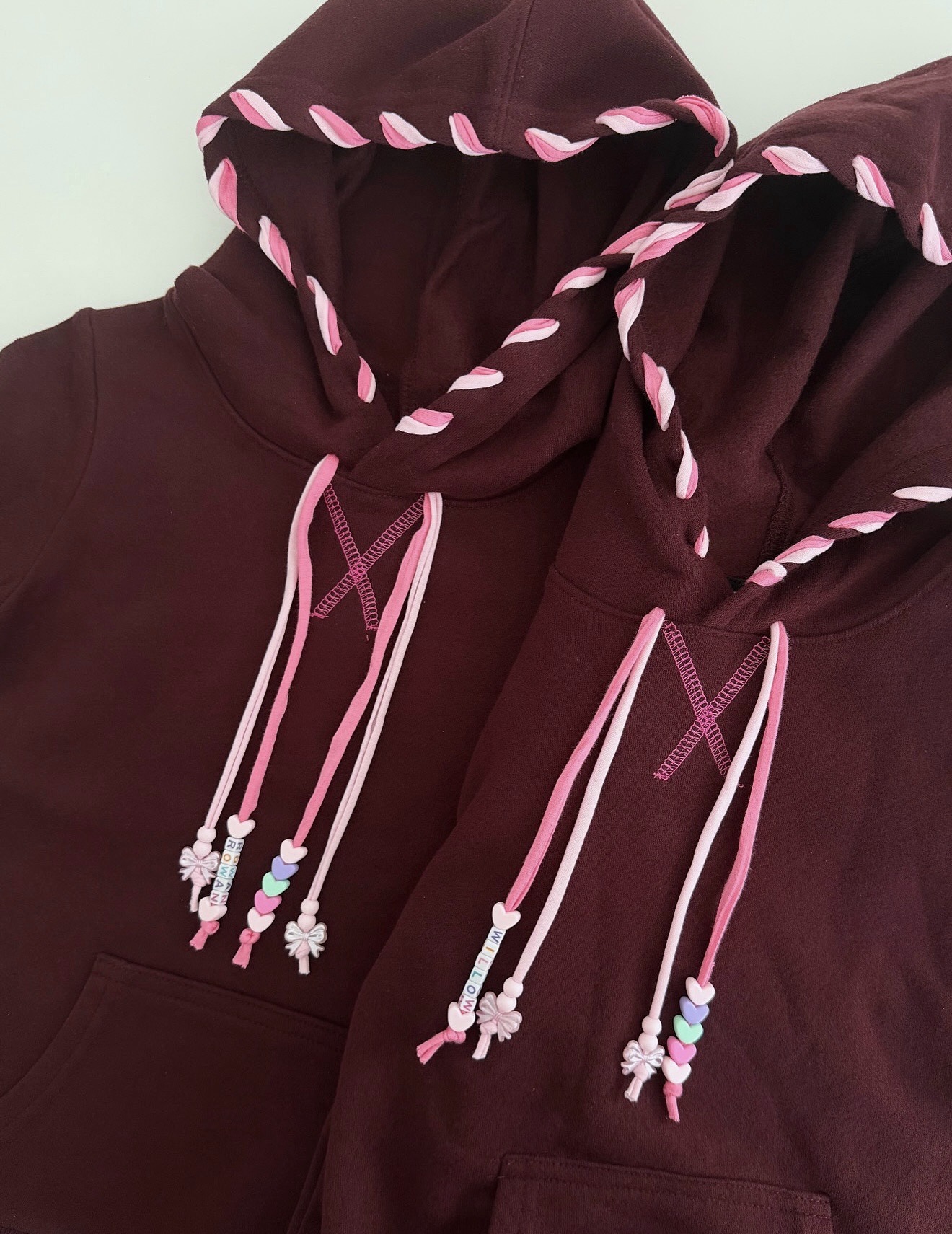 Maroon Hearts