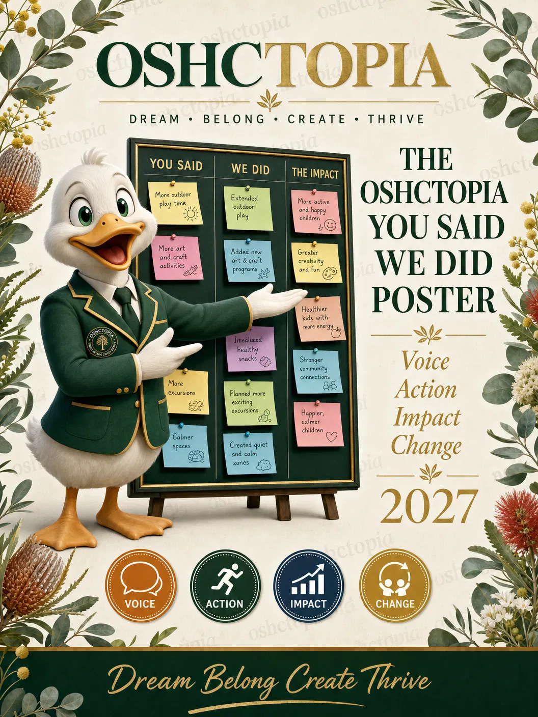 You Said We Did — OSHCTOPIA Resource Poster