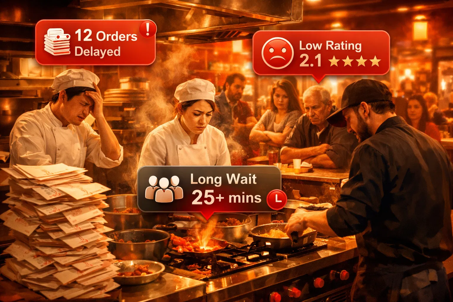 Problema: demoras en delivery