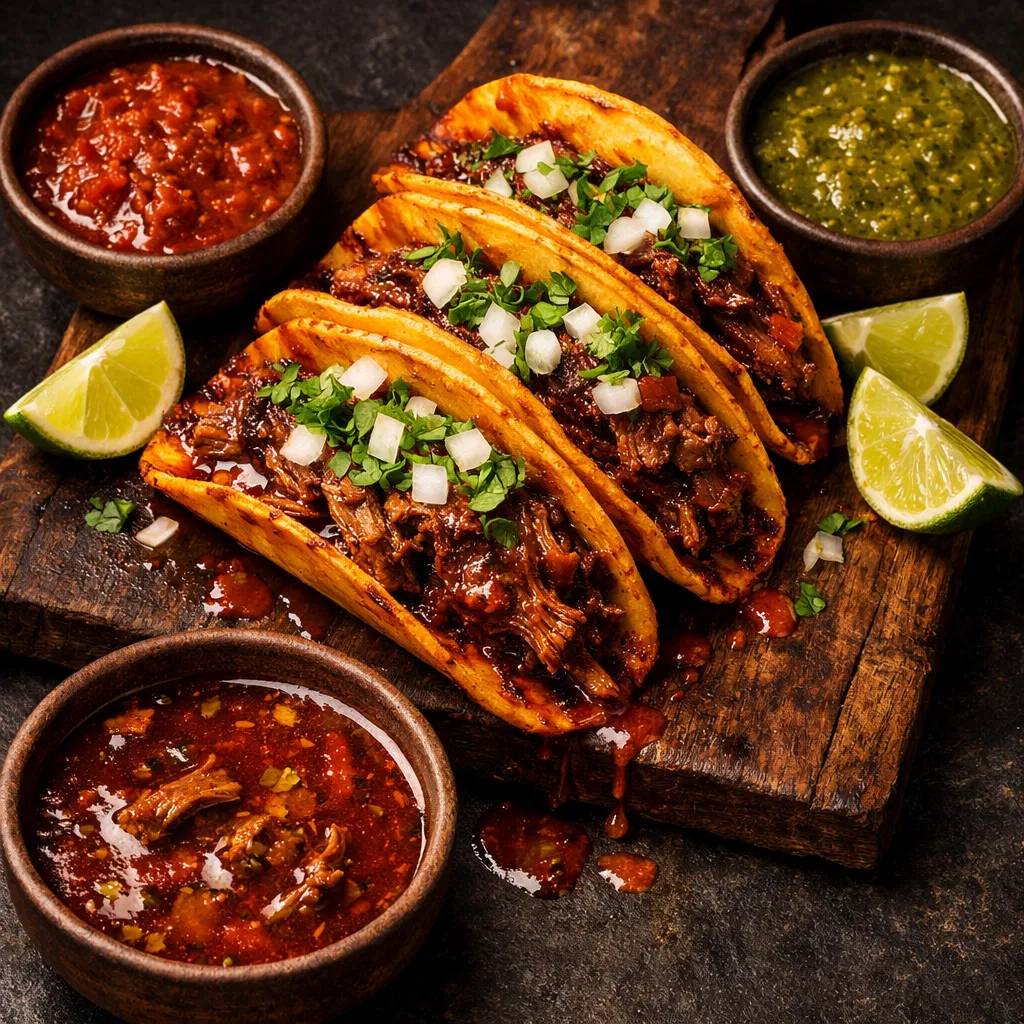 Birria tacos