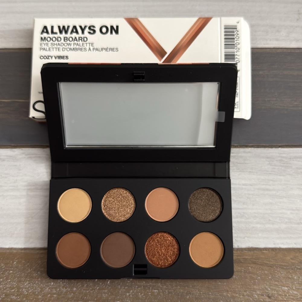 Smashbox Always On Mood Board Eyeshadow Palette 0.24 oz – Long-Lasting, Highly Pigmented Makeup Palette