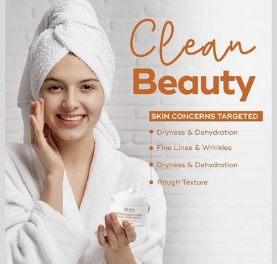 Advanced facial brightening moisturizer 