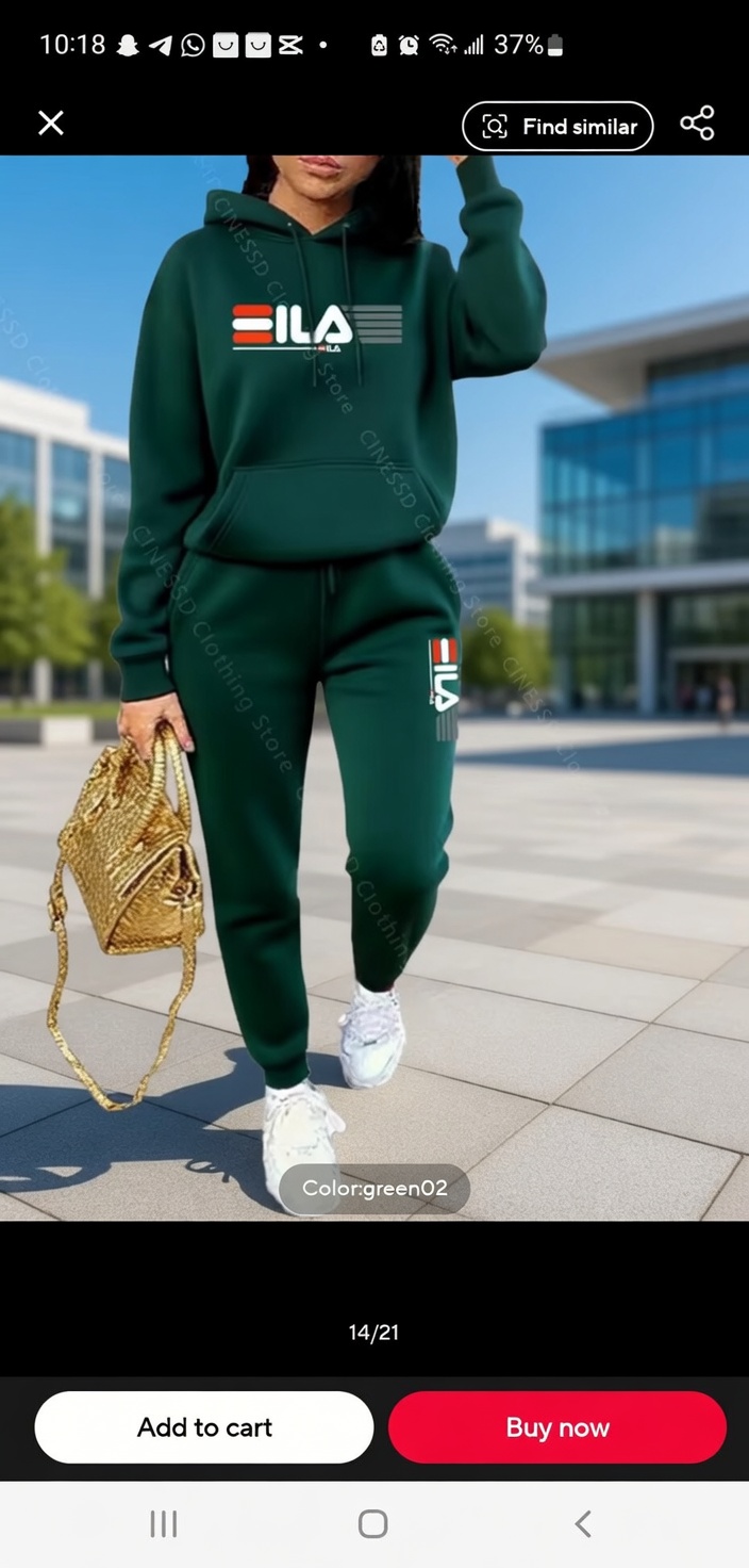 ✨ Women’s Luxury Hoodie & Jogger Set – Stylish 2-Piece Streetwear Tracksuit | Autumn/Winter Comfort Outfit