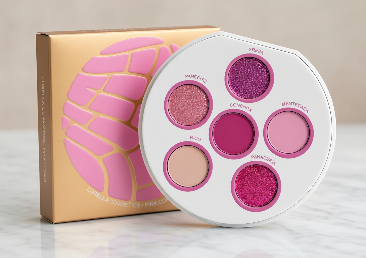 Concha Palettes from Lurella Cosmetics.