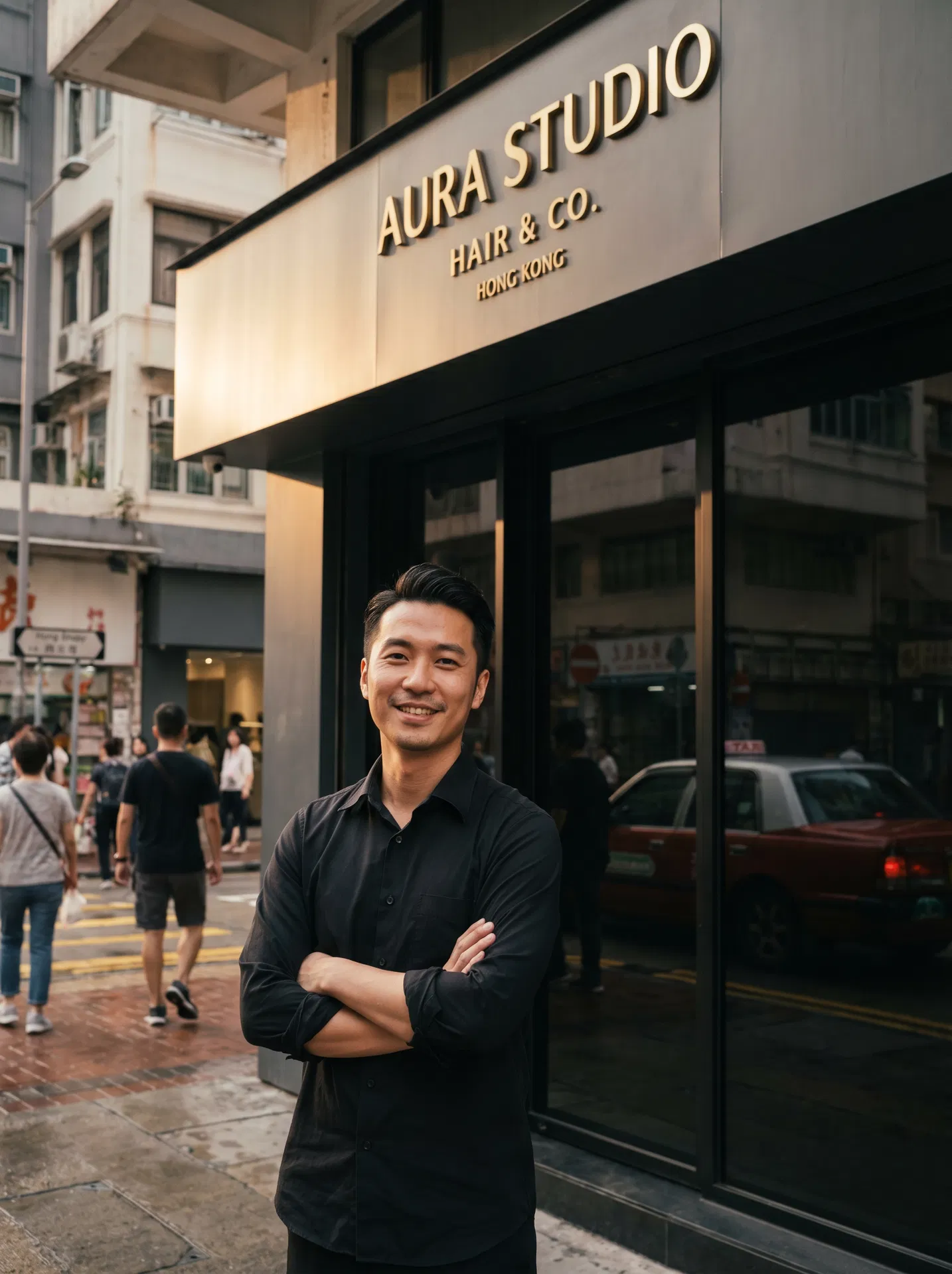 Kevin Chan — Canvas Academy 專業髮型設計全科班 + 染燙技術進修課程畢業學員，現職髮型屋老闆