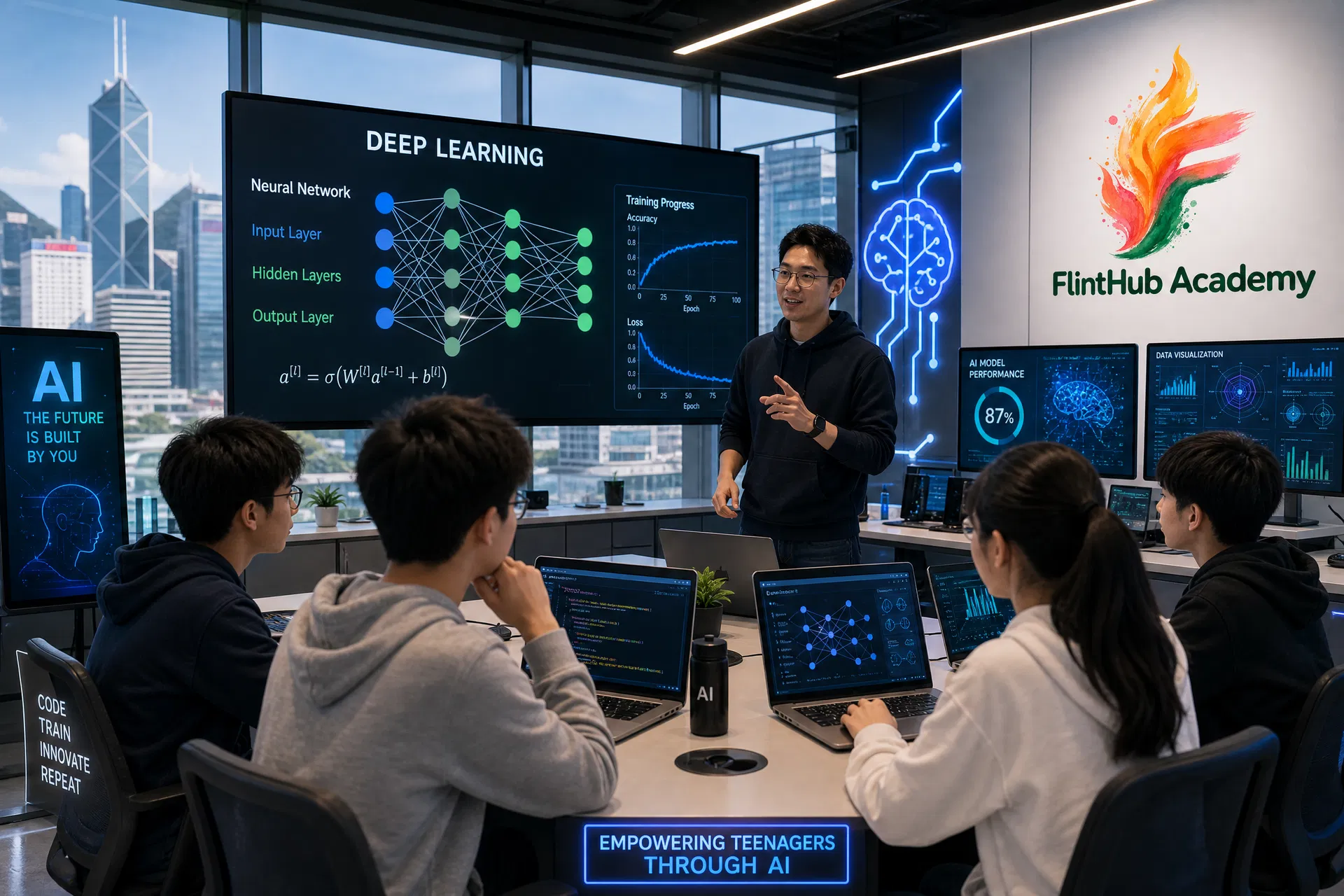 AI人工智能課程 課堂實錄|Data Analysis 課程 × 香港學員作品|FlintHub Academy