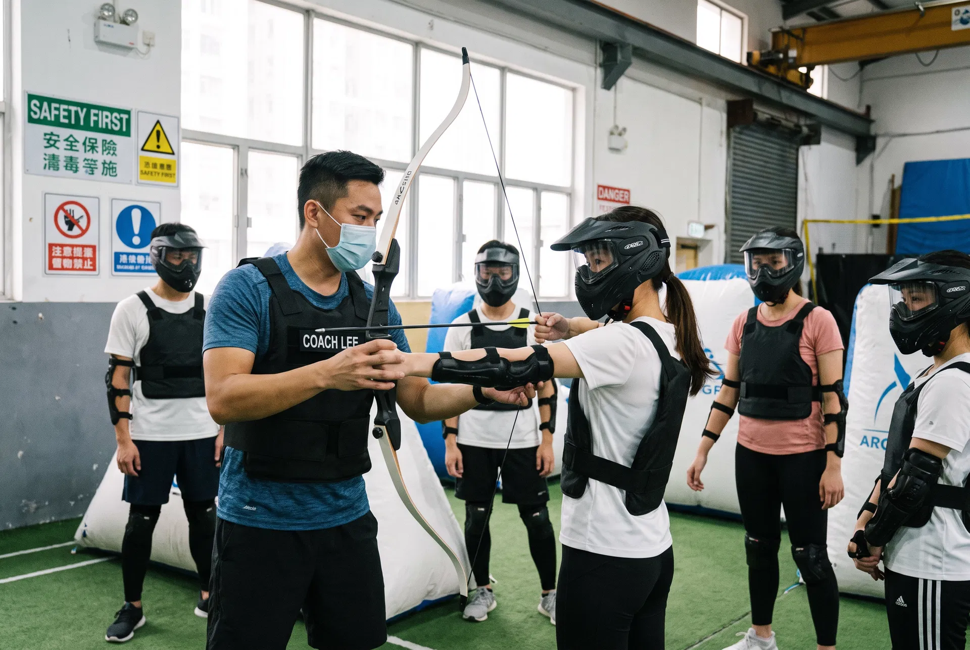 攻防戰課程 企業 Team Building 活動|攻防箭 體驗|FlintHub Academy 香港