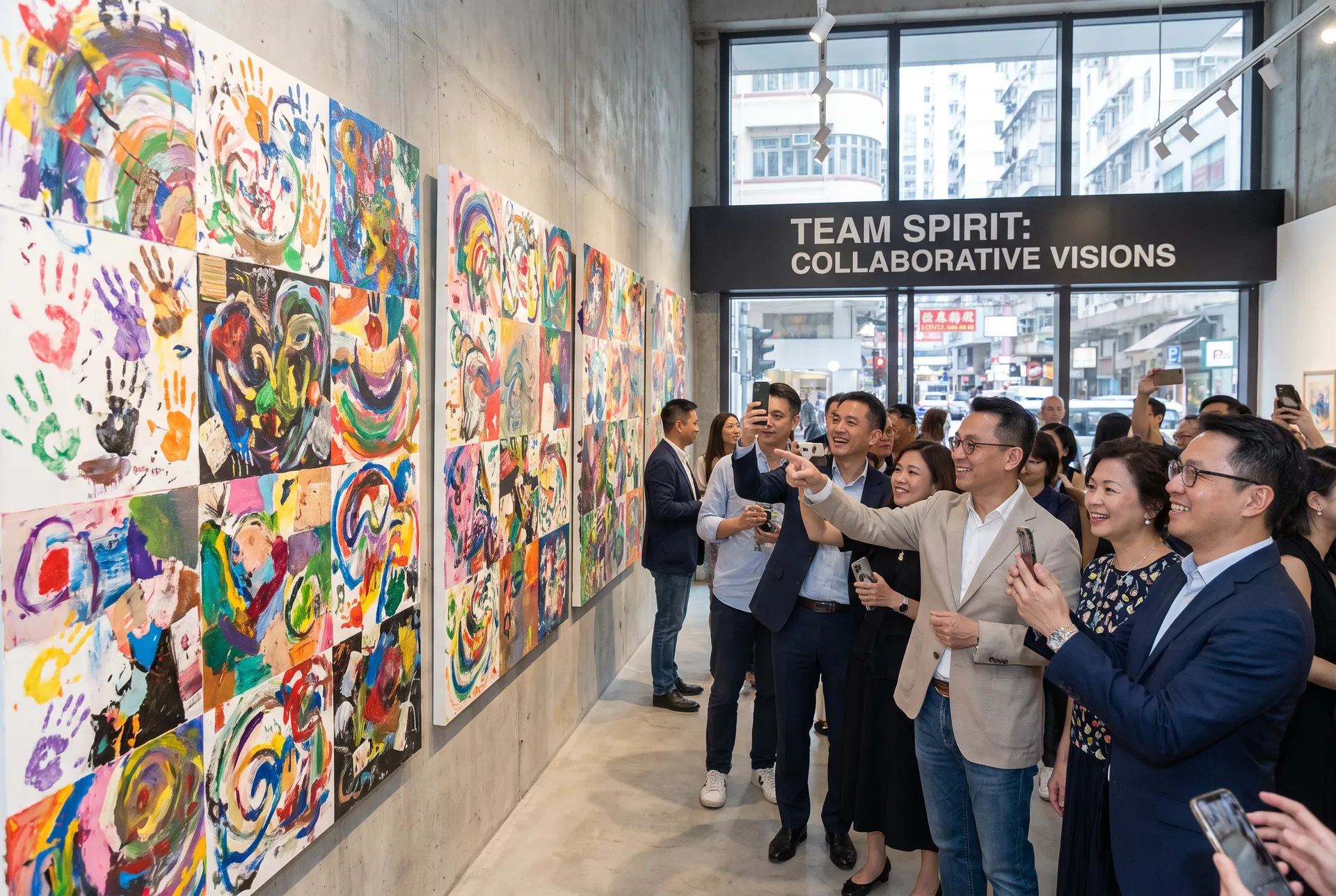 大集繪 企業 Team Building 活動|團建繪畫 體驗|FlintHub Academy 香港