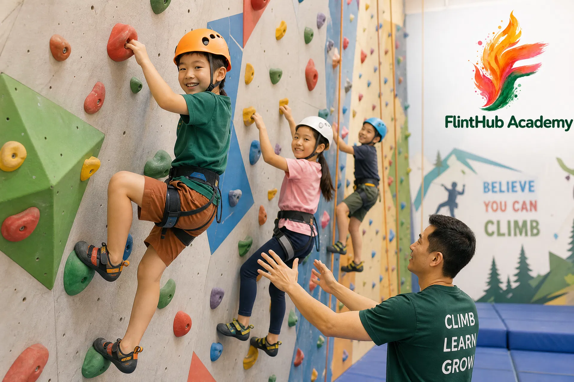 攀石班 工作坊現場｜戶外攀石 體驗｜FlintHub Academy 星火創藝學院｜香港
