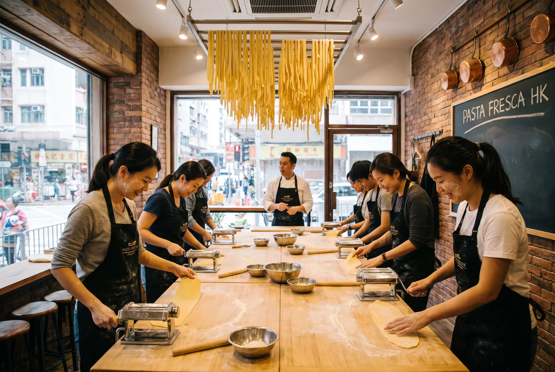 cooking course faq hong kong student artwork — course faq hk × booking process theme
