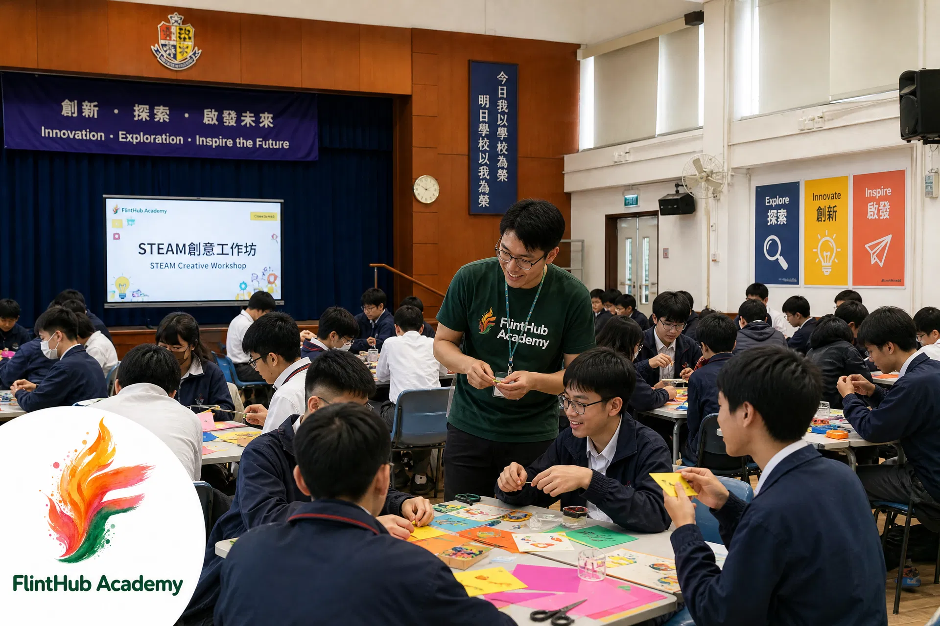 到校講座 學員完成作品｜結合 到校家長講座 與 學校講座 主題
