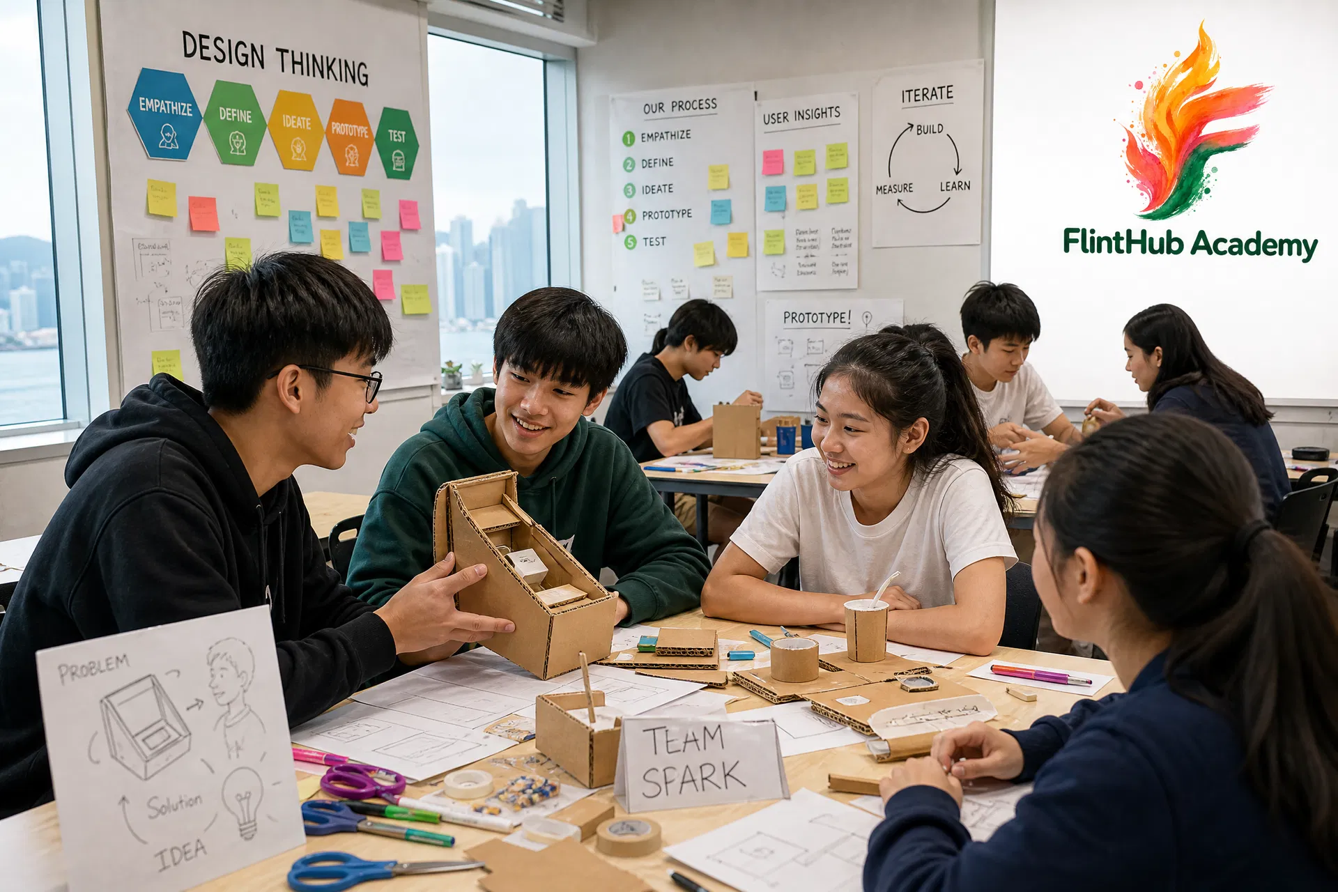 art workshop hong kong workshop on-site | art jamming hong kong experience | FlintHub Academy HK