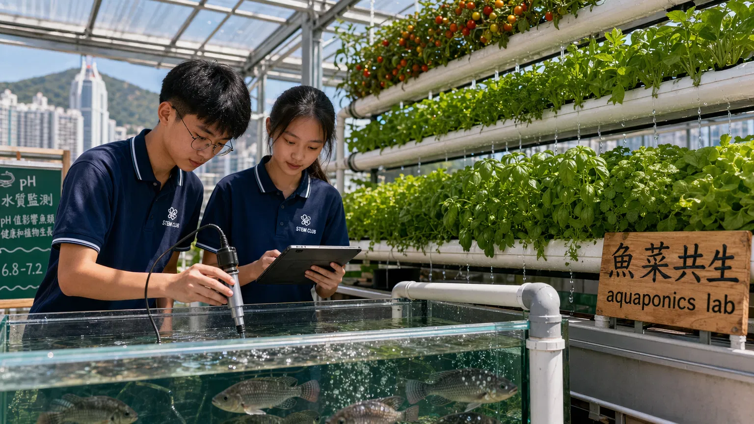 魚菜共生 — FlintHub Academy 魚菜共生課程專業課程實錄