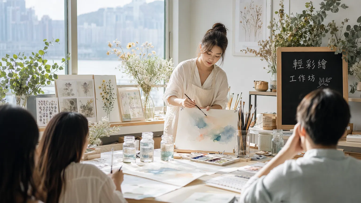 輕彩繪 — FlintHub Academy 輕彩繪專業課程實錄