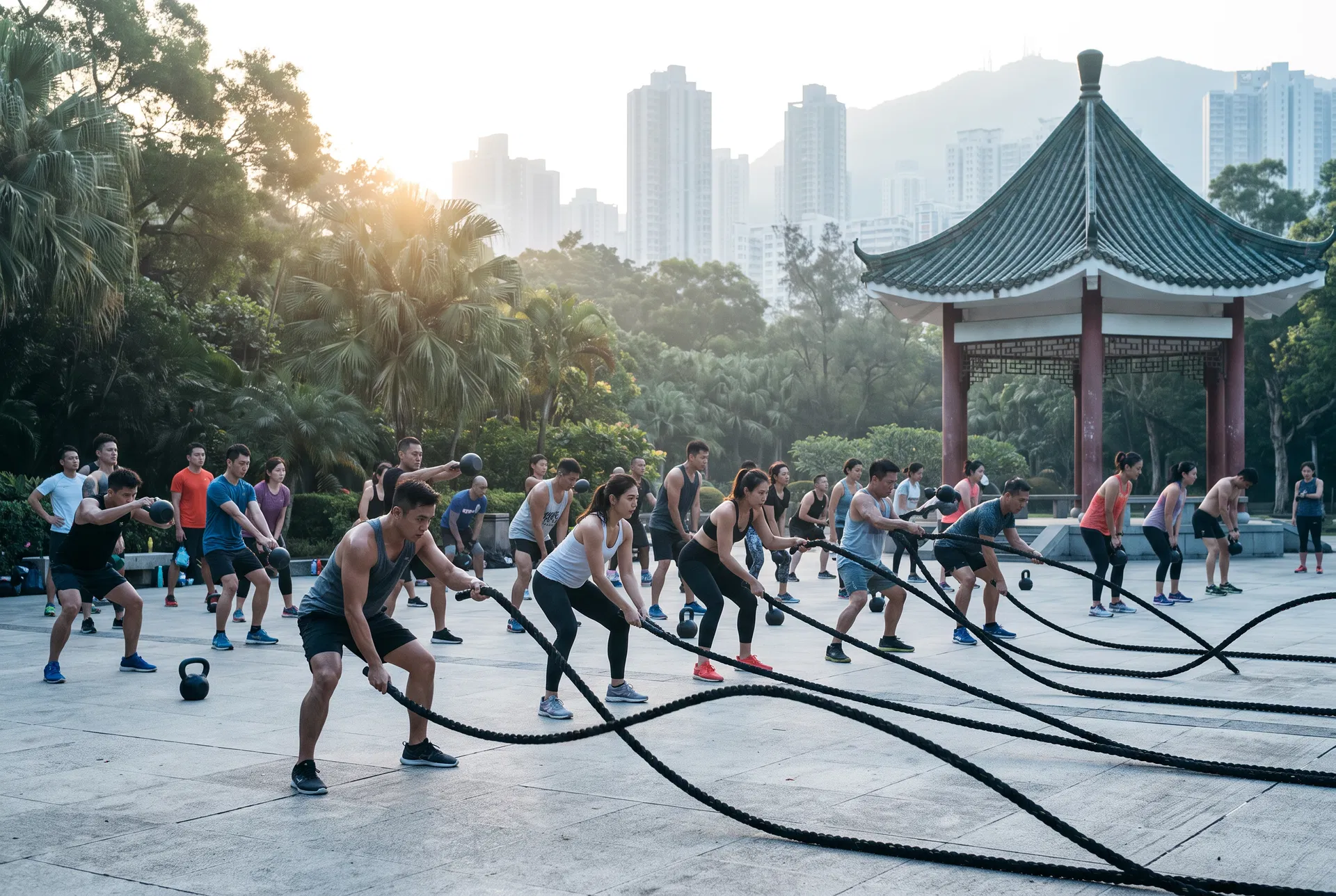 Hiit 課程 工作坊現場｜Hiit 減肥 體驗｜FlintHub Academy 星火創藝學院｜香港