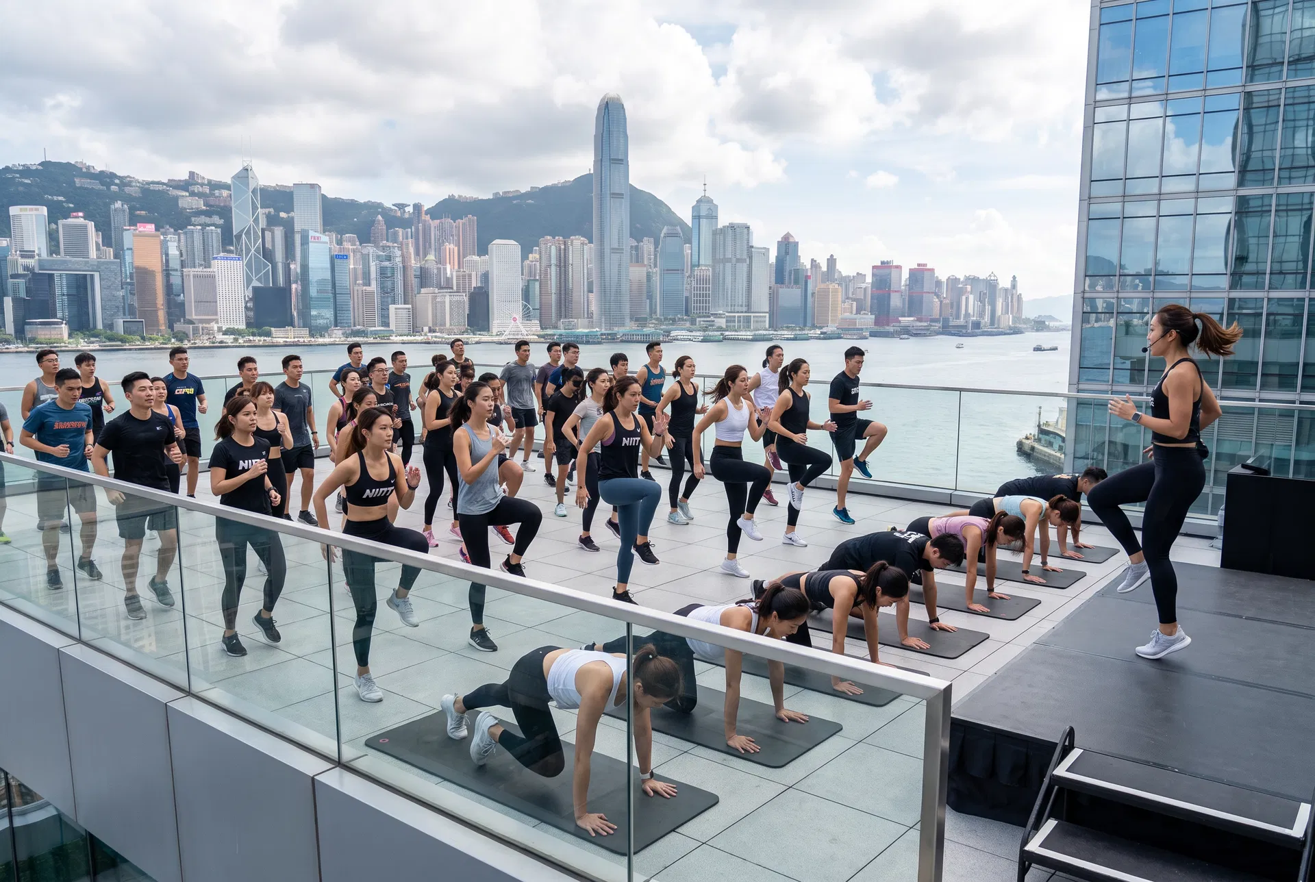 Hiit 課程 學員完成作品｜結合 Hiit 運動 與 Hiit 減肥 主題｜香港