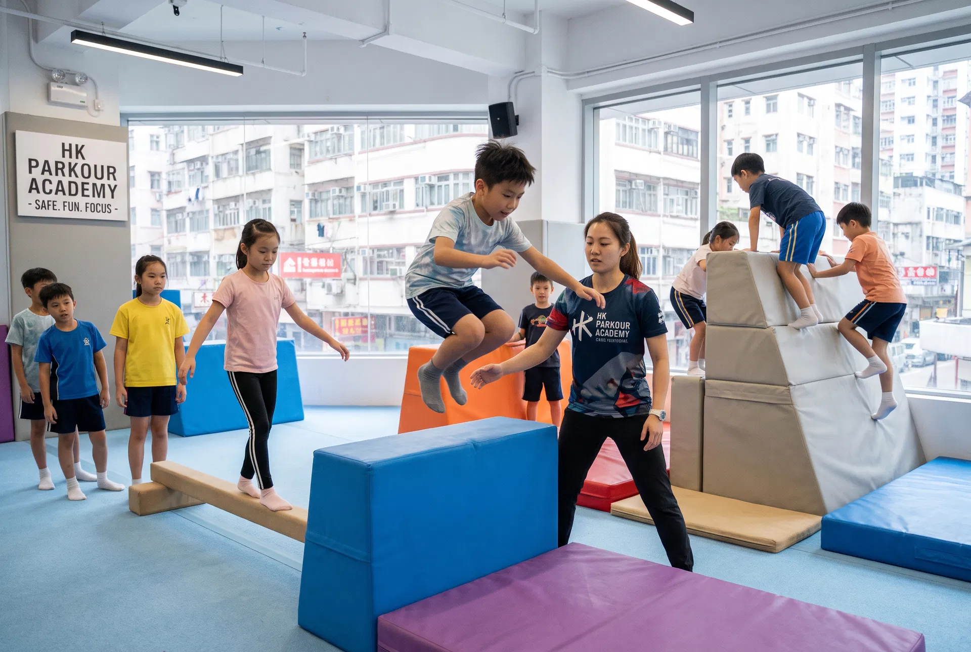 stem education hong kong student artwork — coding for kids hong kong × robotics class hk theme