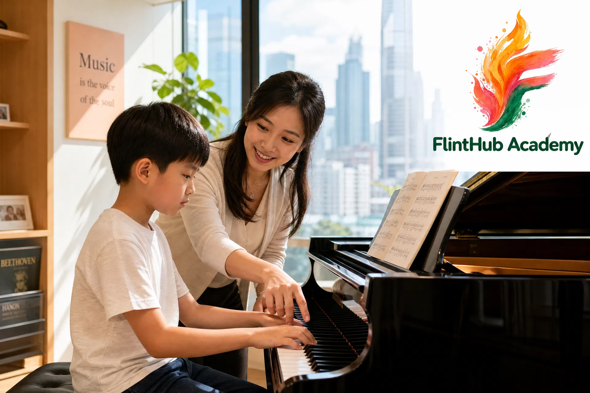 kids workshop hong kong — classroom moment with parent-child class hk in Hong Kong | FlintHub Academy