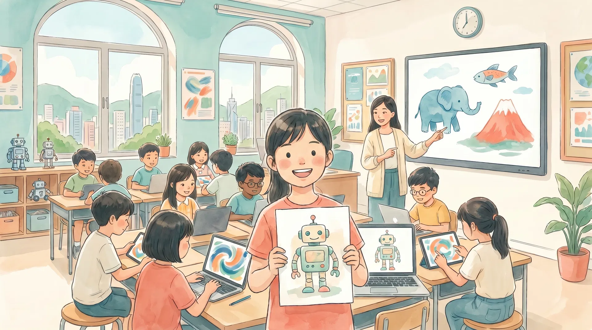 kids ai course hong kong one-on-one teaching with generative ai for kids in Hong Kong