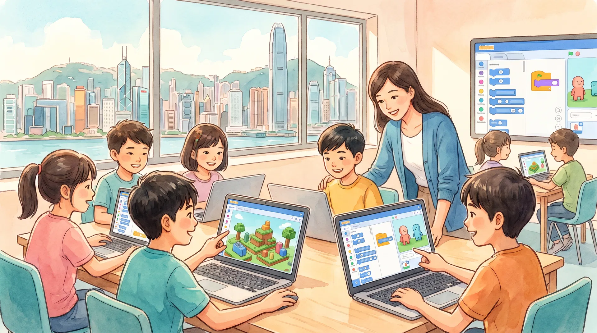 遊戲開發課程 課堂實錄｜Minecraft課程 × 香港學員作品｜FlintHub Academy