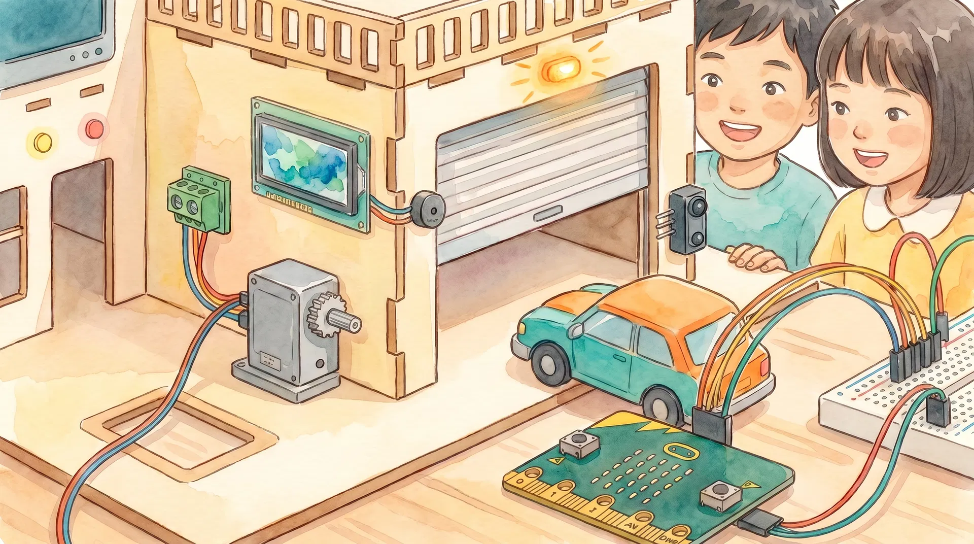 智能家居IoT課程 學員完成作品｜結合 micro:bit課程 與 Arduino編程 主題